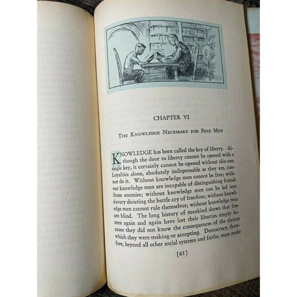 The Education Of Free Men - Educational Policies Commission (1941, Hardcover) - Picture 12 of 12